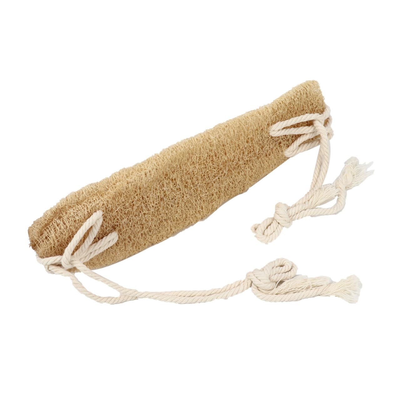FOMIYES 3piezas Esponja Exfoliante De Espalda De Lufa Natural Con Correa Doble Para y Baño Limpiador De Cuerpo De Uso Diario