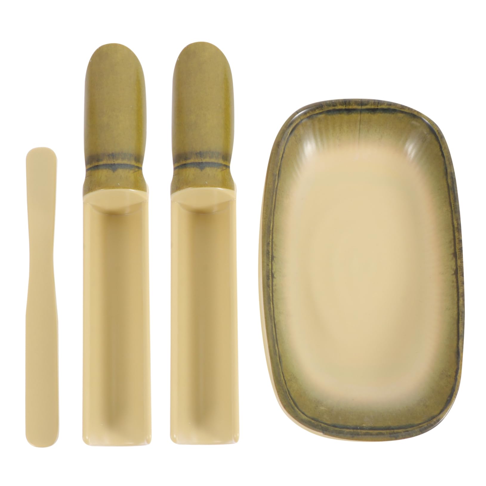 STOBAZA 1Set Shrimp Slide Mold Kit with Spoon Plate for Home Meatball Making Safe Cooking Tools