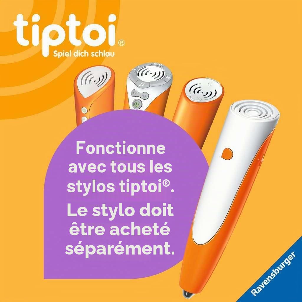 Ravensburger tiptoi® 00115 - Mon globe interactif pour enfants à partir de 4 ans
