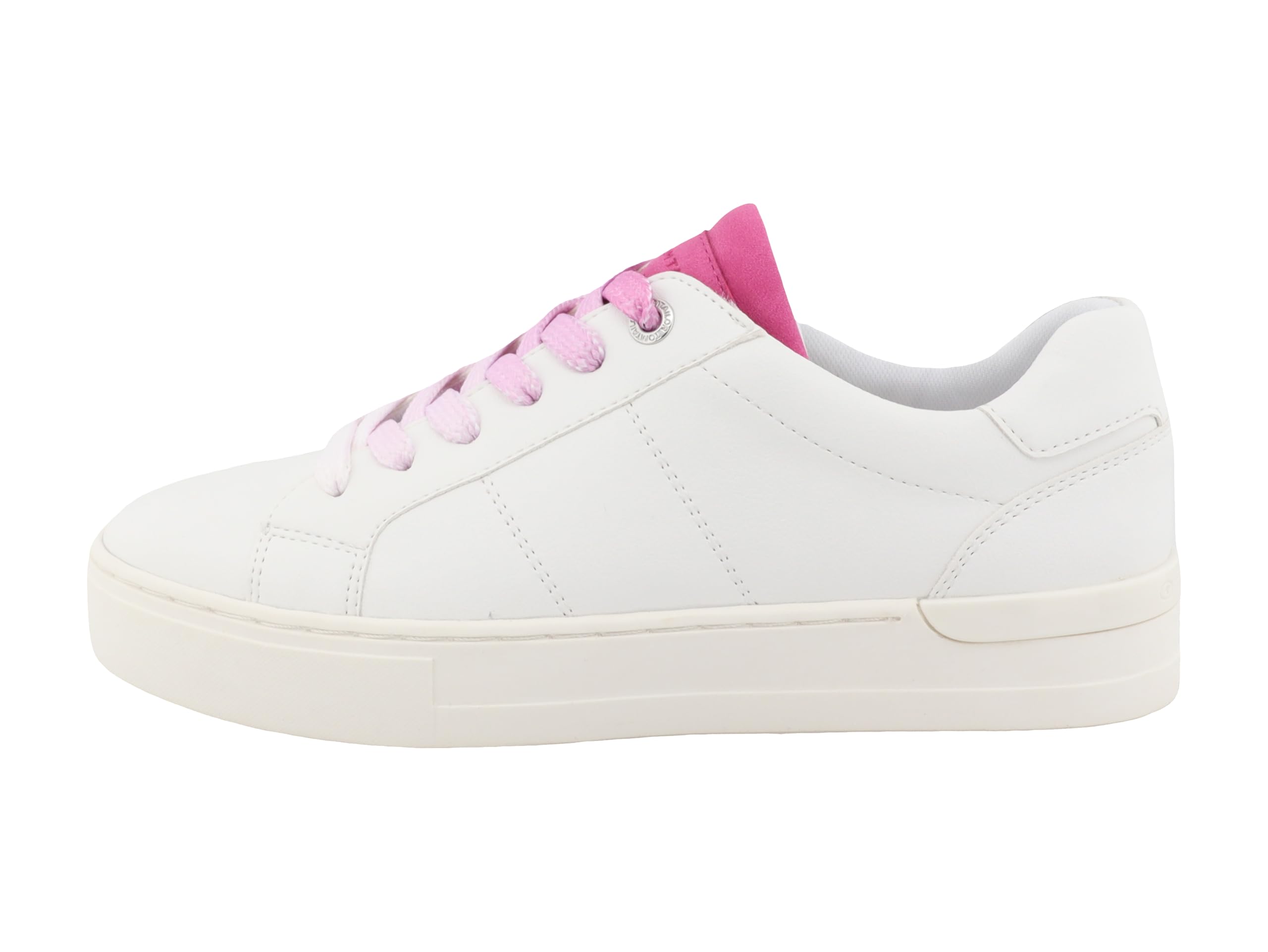 TOM TAILOR Women's 5390230019 Sneaker, White Magenta, 6.5 UK
