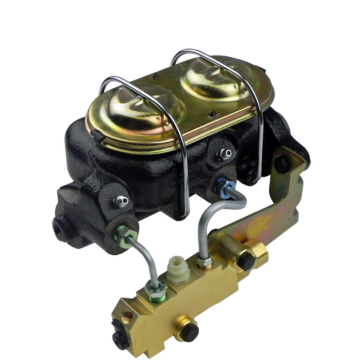 Master Cylinder And Proportioning Valve Kit, Firewall Mount, 52 OFF