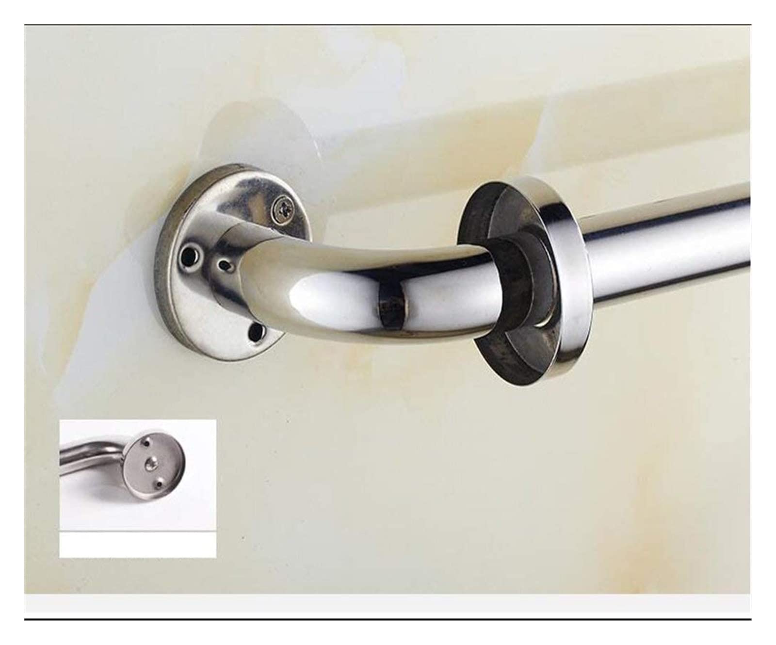 Maniglie di Sostegno per Bagno in Acciaio Inossidabile, portasciugamani Dritto a Parete, ausilio di Sicurezza e Supporto, corrimano per la Vita Quotidiana degli Anziani disabili