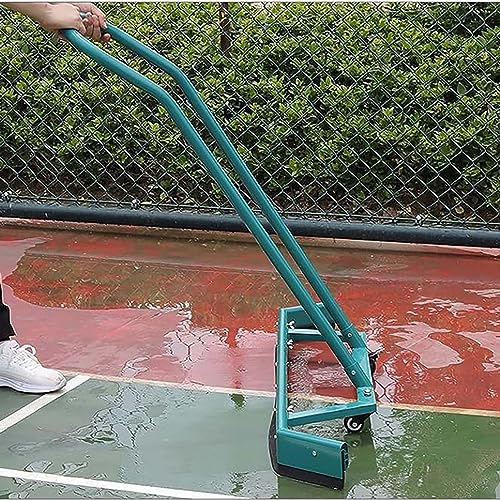 Escoba de rocío para exteriores, barredora de agua con ruedas, escoba rodante resistente para azulejos, madera, suelos de metal, entrada, patio