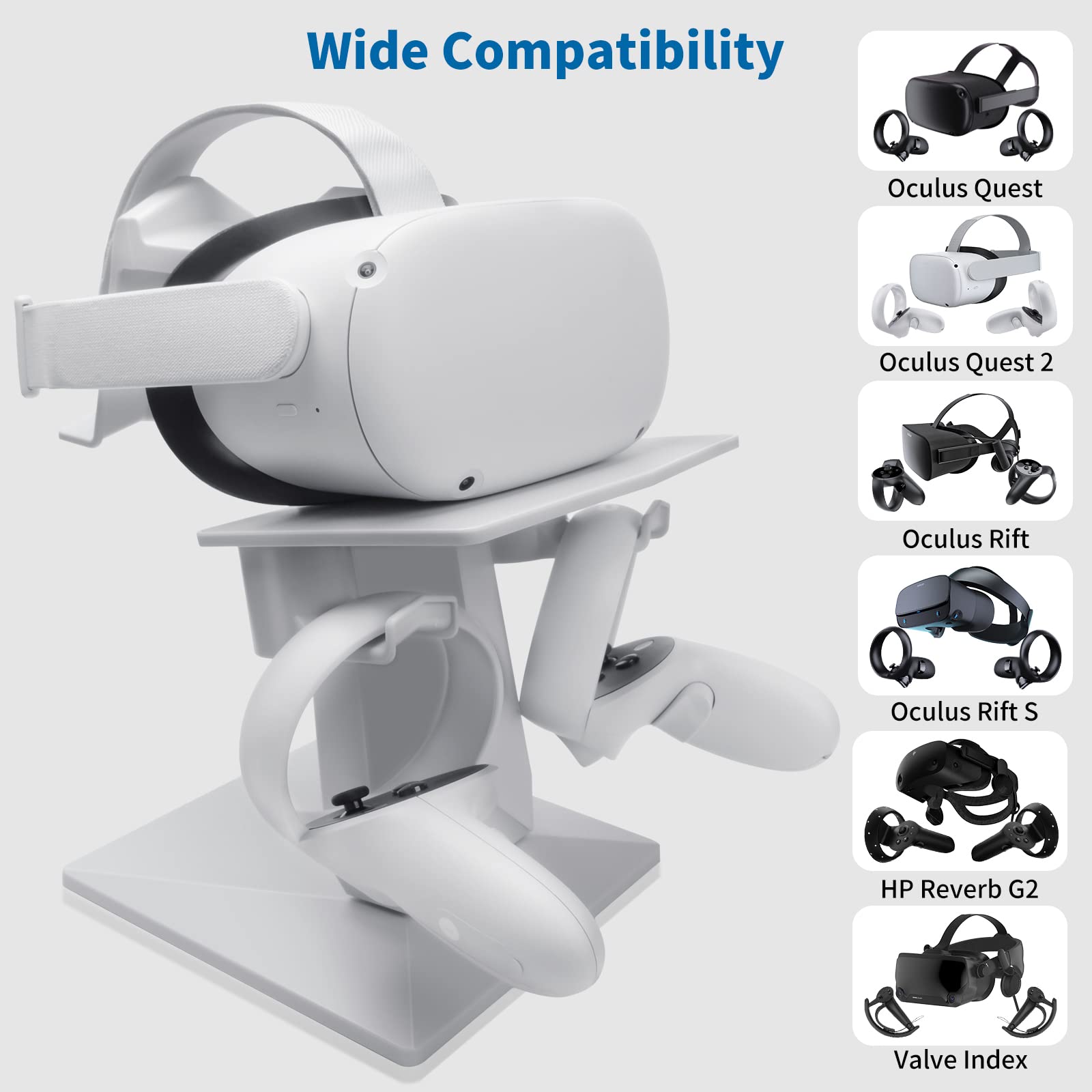 Amazon.com: Upgraded VR Stand for Oculus Quest 2, Rift s, Rift