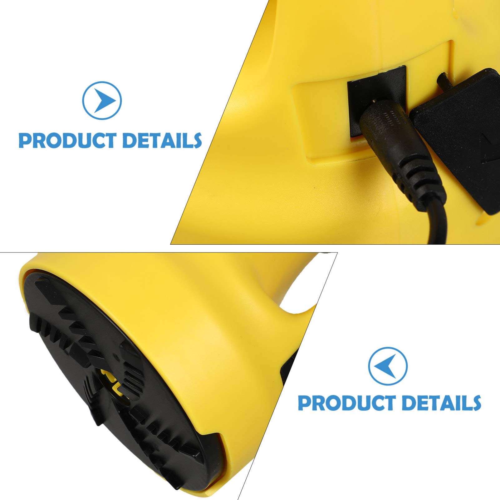 BESPORTBLE Grattoir à Glace pour Pare-Brise Voiture Jaune en Abs, Outil