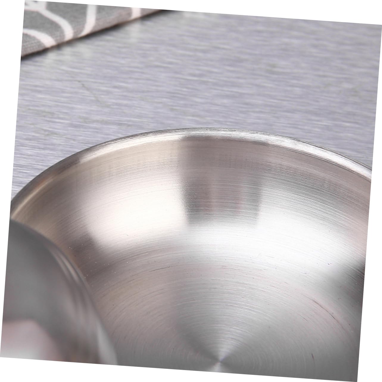 NAMOARLY 304 Stainless Steel Saucer Mini Plates Popcorn Bowl Soy Sauce Dish Pinch Prep Bowls Ketchup Snack Dishes Sauce Bowl Appetizer Plates Mini Saucers Bowl Tabletop Saucers Silver