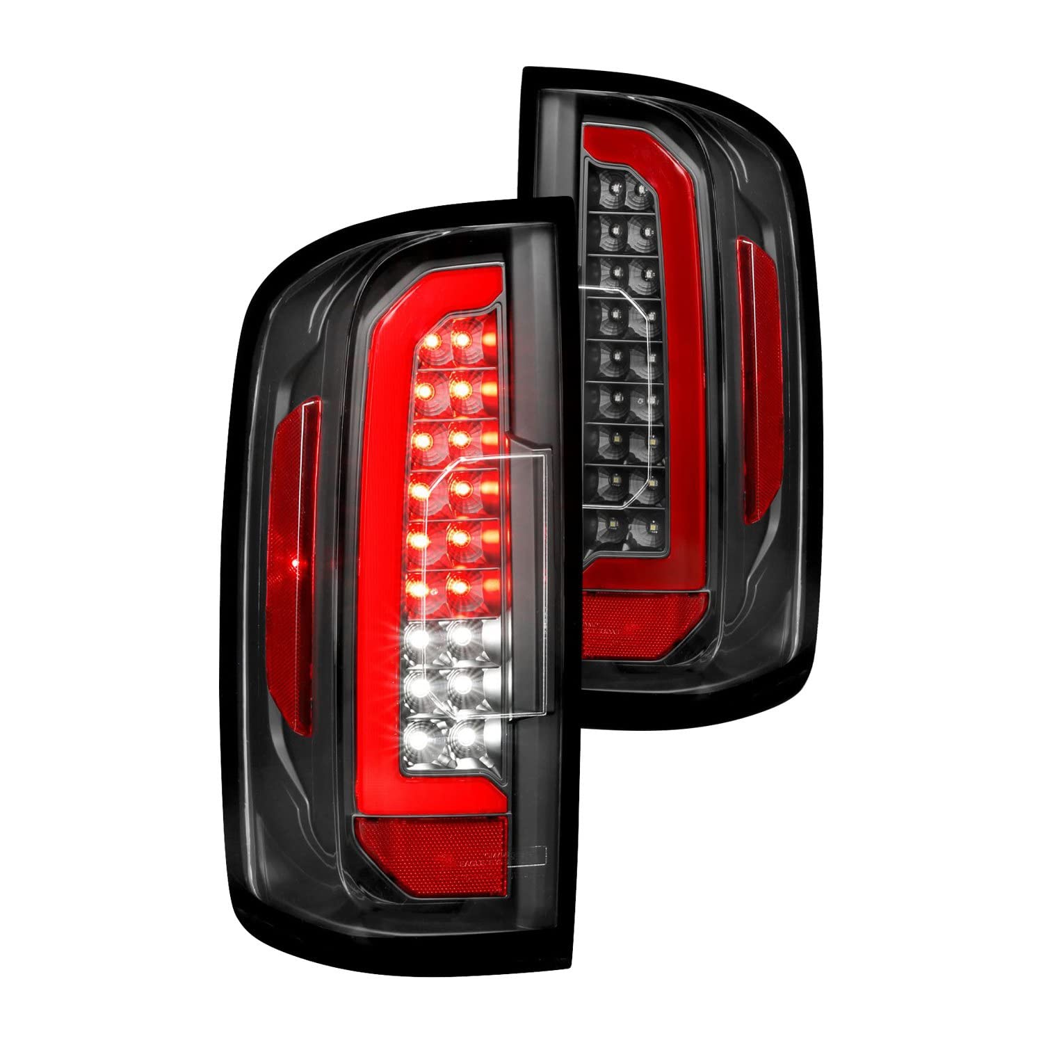 ANZOBlack Fiber Optic LED Tail Lights