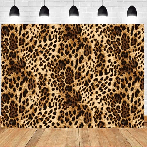 Fondo Fotográfico Leopardo 7x5ft Tela Vinilo miniatura 3