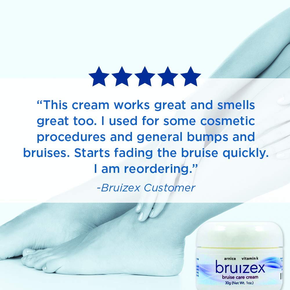 BRUIZEX Bruising Relief Kit AntiBruising Supplement and Bruise Cream