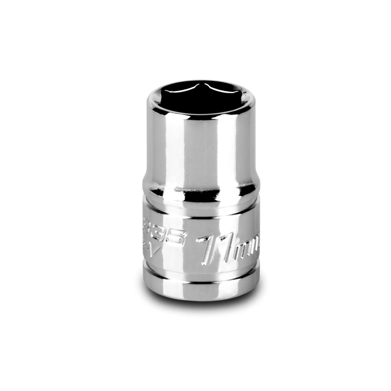 Capri Tools 11 mm Shallow Socket, 3/8-Inch Drive, 6-Point, Metric — image 1