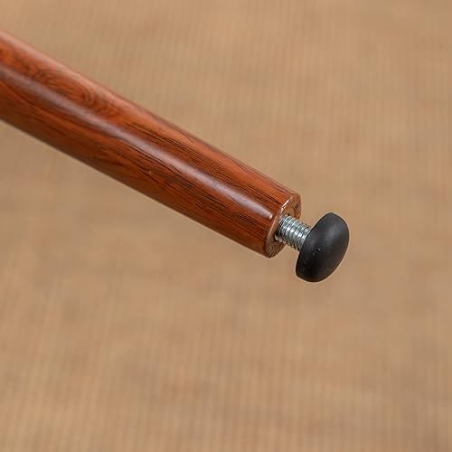 Miniatura 6 de LUNLING Juego de 2 sillas de comedor modernas de mediados de siglo con marco de madera sintética con reposabrazos y asiento tapizado patas de metal