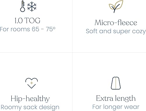 Miniatura 10 de HALO Sleepsack - Manta de terciopelo de punto de felpa TOG 15 rosa talla M