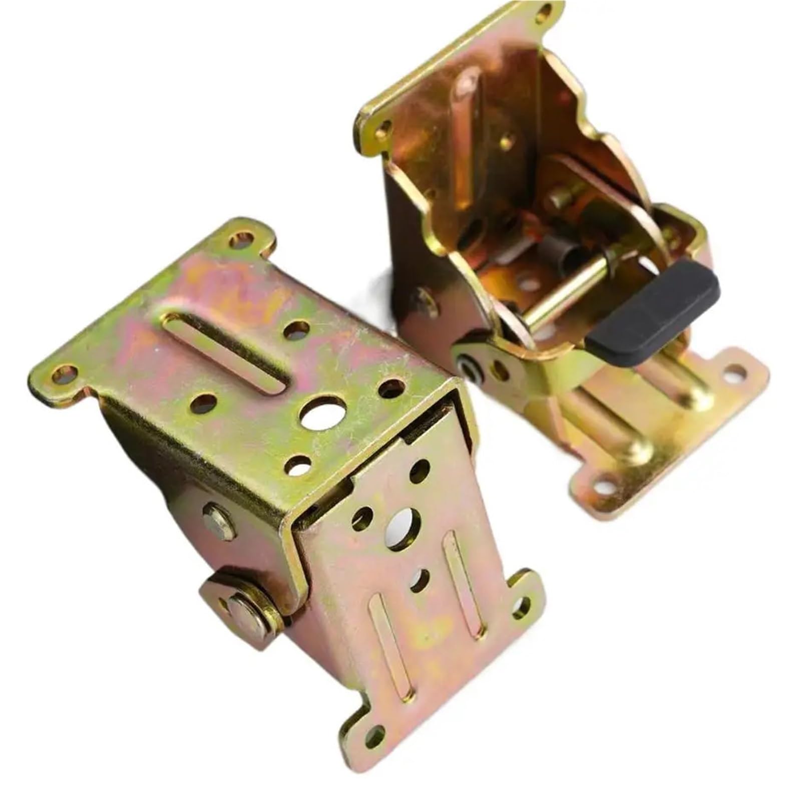 Kdhcvkz Golden Galvanized Fo 1Pcs 180 Degree Folding Hinge(Golden Galvanized Fo)