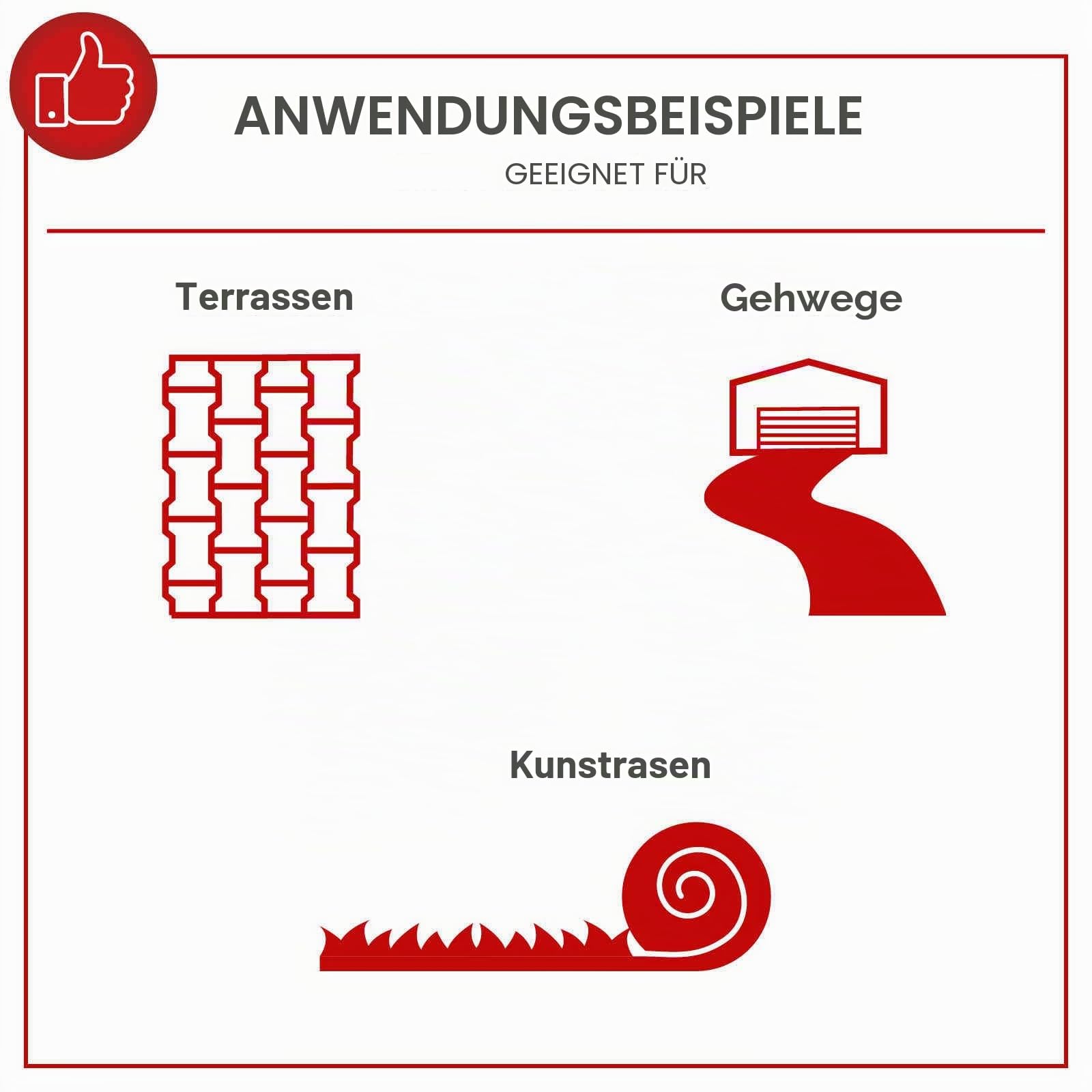 Scheppach Kehrmaschine für Kunstrasen, Terrassen und Einfahrten ELS1800-1800W