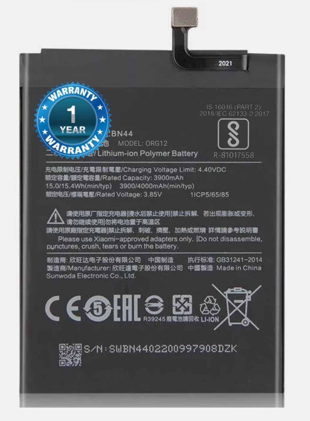 Original BP40 Battery for Redmi K20 Pro, 9T M1903F11G Battery with 6 Month Warranty ** (for BP40)