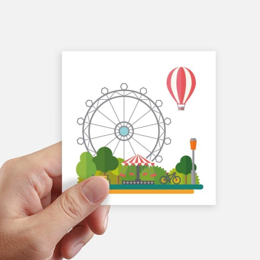 Stickers Grande Roue Ballon Solution Idéale pour Décorer Mur et Bagage