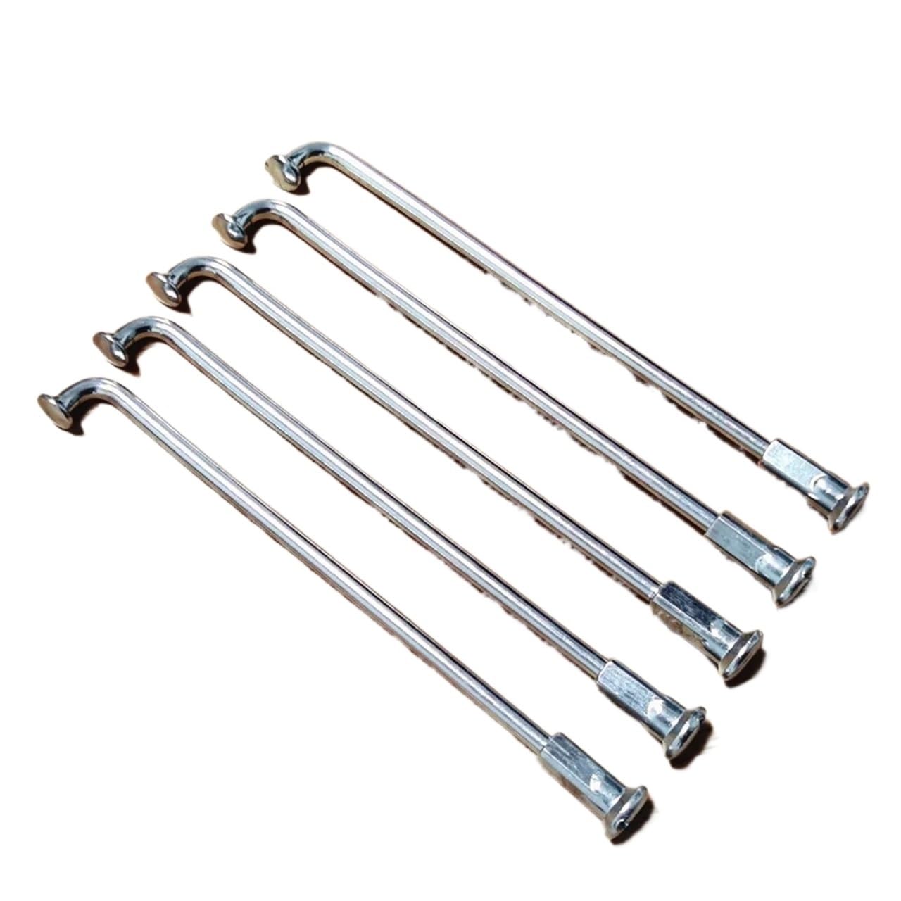 Raggi elettrici per biciclette e moto da 3,18 mm, con nippli – Gamma di lunghezza 55-305 mm, raggi in acciaio resistente per e-bike, scooter (105 mm)