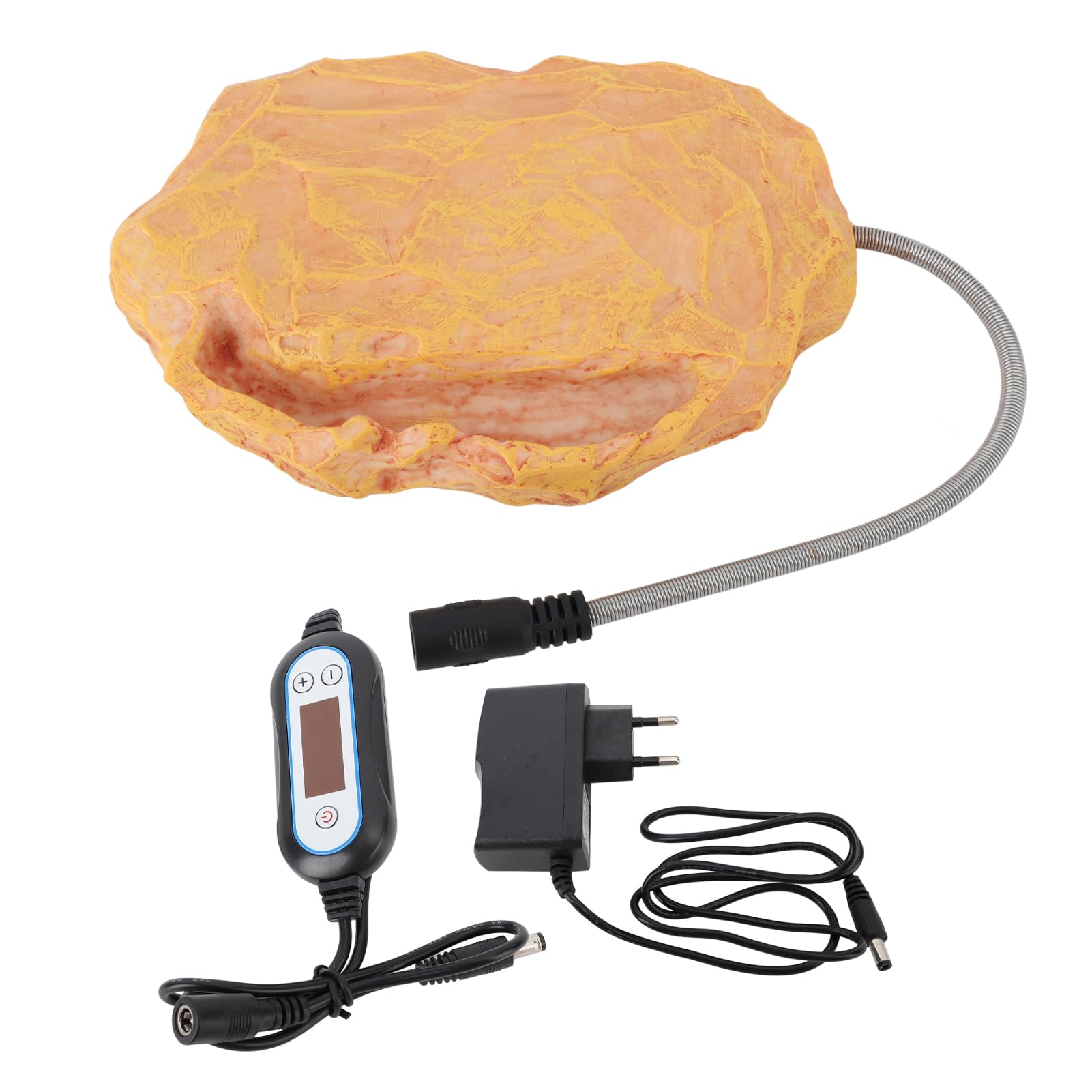 Roche Chauffante pour Reptiles 12V Température Contrôlée Lézard Tortue Serpent Dragon Barbu