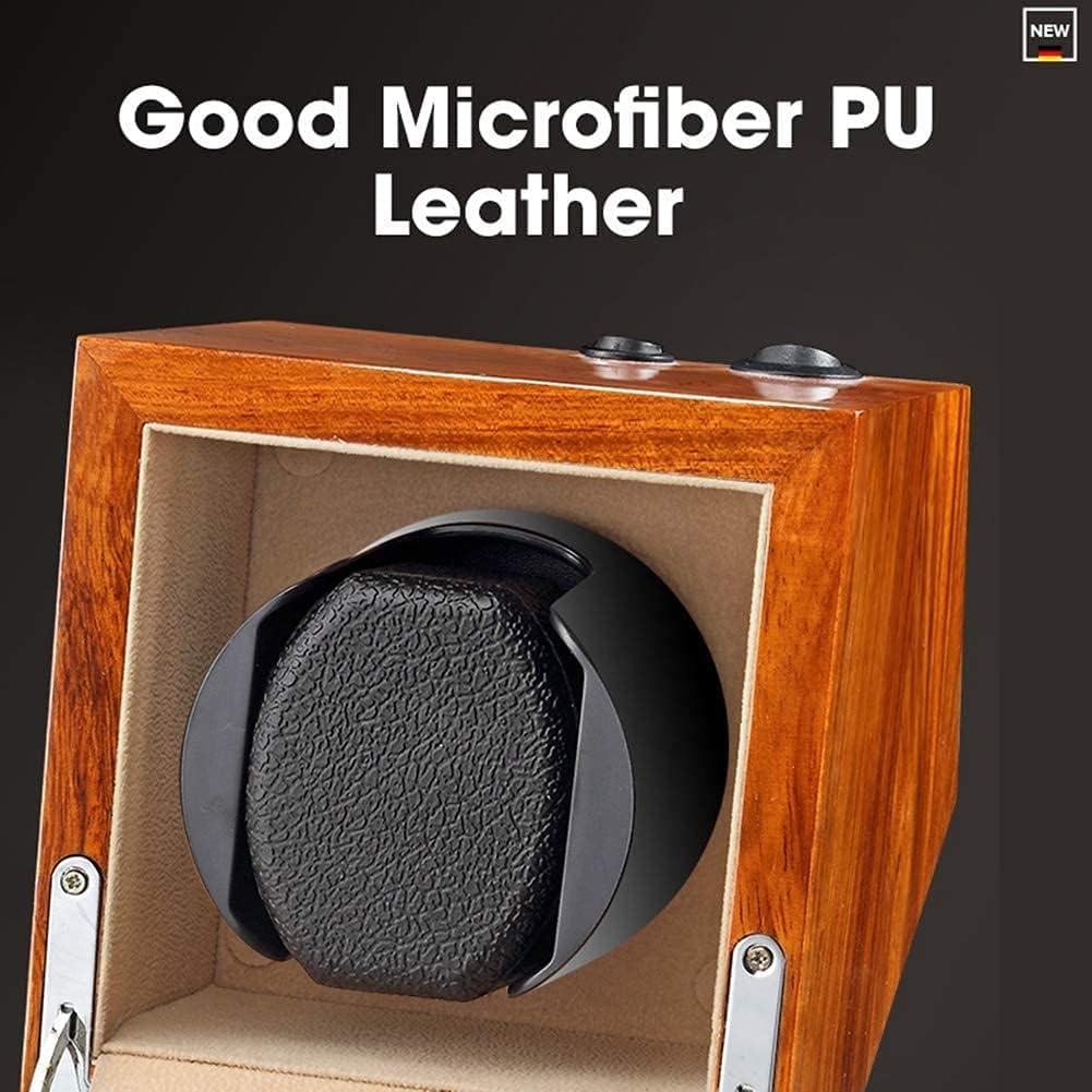 FENOKD Automatic Watch Winder Box Storage Dispaly Case with Quiet Motor and 5 Rotation Modes for Most Wrist Watches