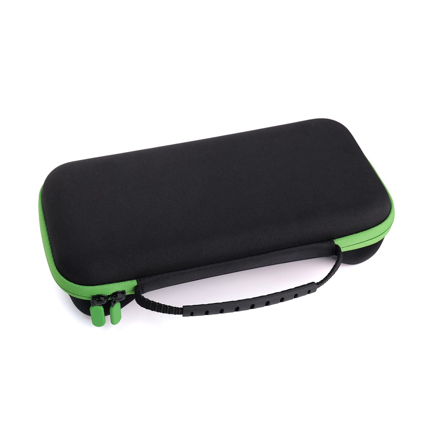 Portable High-density Handheld Bag for ROG Ally/ROG Ally X Game Console Anti-scratch Shockproof Anti-Drop Compression-resistant EVA+Oxford Cloth Carrying Case With Velvet Lining,Mesh Pocket and Comfortable Handle