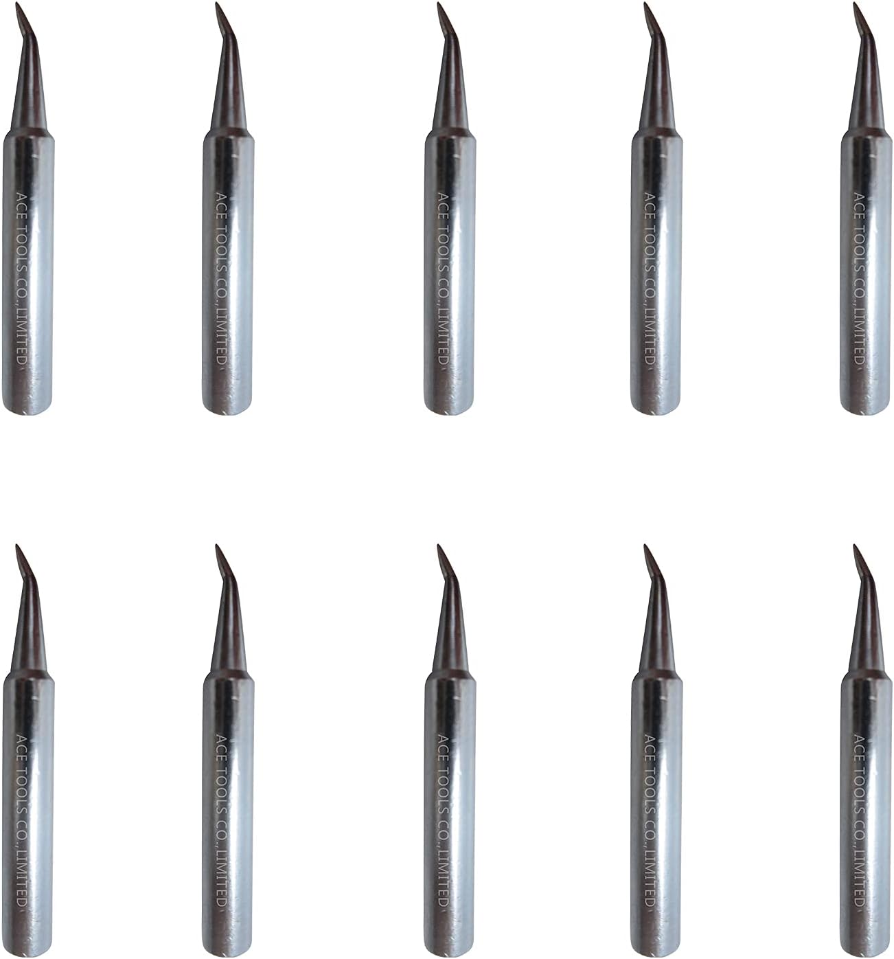 ST-J Bent Conical Round 0.008" / 0.2mm Soldering Tip for WLC100 WP25 WP30 WP35 SP40L SP40N SPG40 Solder Iron Tip (10)