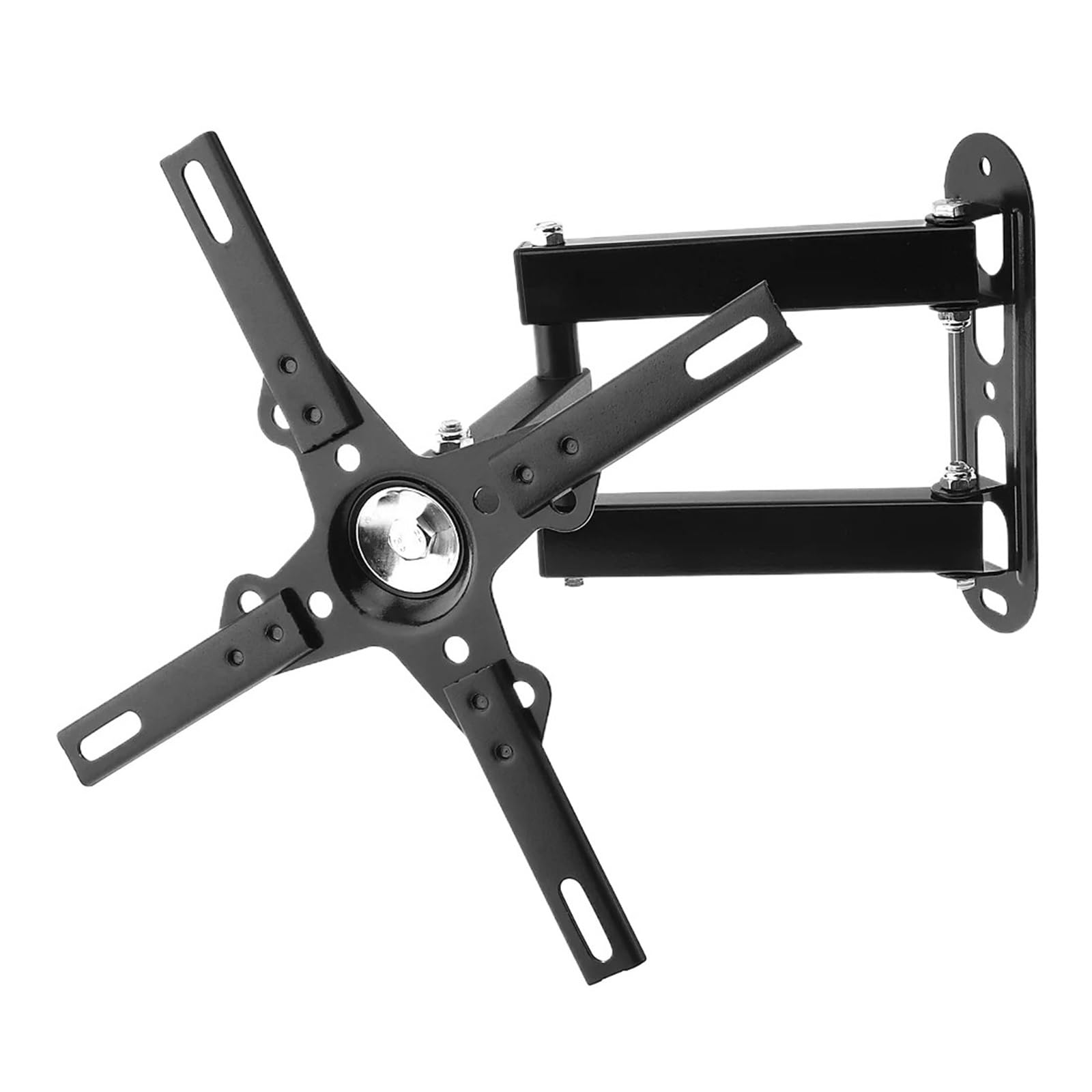 SERDAS Supporto telescopico regolabile da parete per TV LED/LCD da 17-42 pollici, 15-40 pollici, 14-47 pollici (adatto per TV da 15 a 40 pollici)