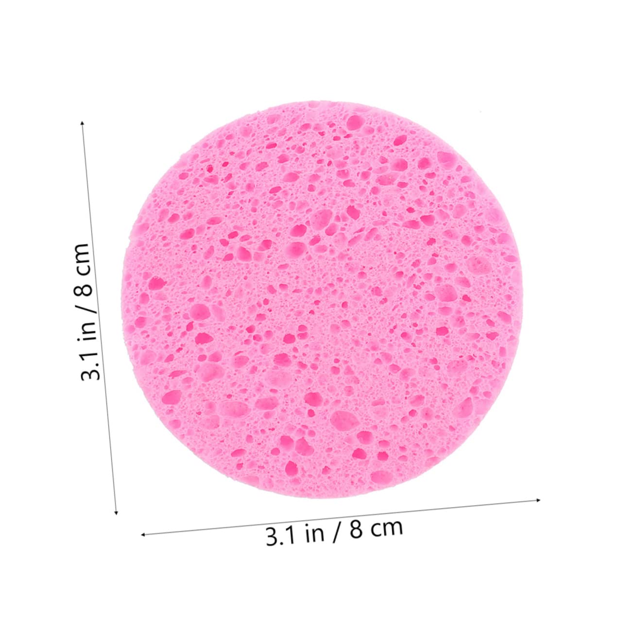 Beavorty 4 Set Di Comode Spugne Per Il Viso Struccanti Lavabili Riutilizzabili Per La Pulizia Del Viso Esfolianti Scrubber Per Il Viso Materiale Facile Da Lavare 20 Pezzi * 4