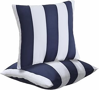 JMGBird Pack of 2 Decorative Pillows with Inserts - 18x18 Water-Resistan...