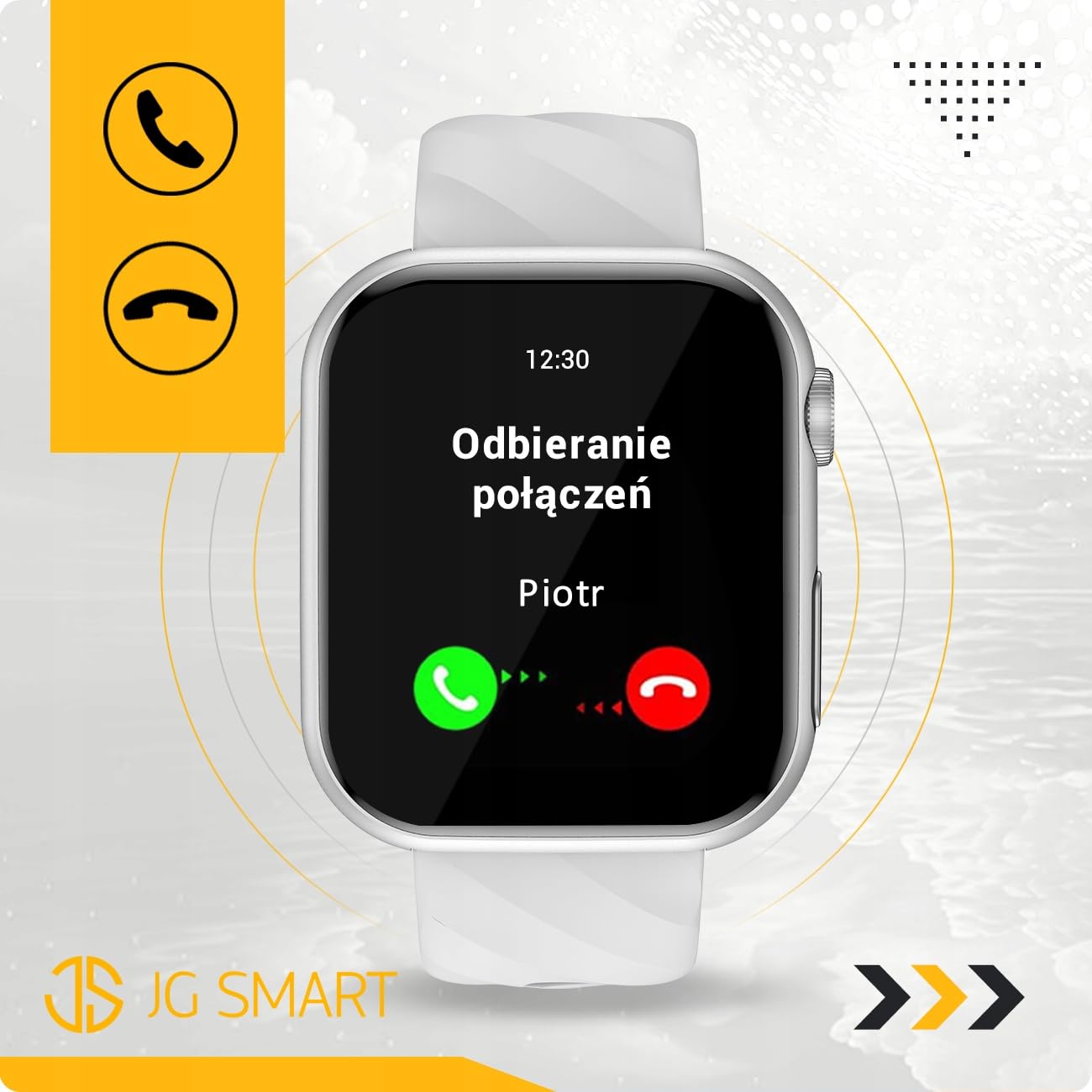 SMARTWATCH DLA SENIORA ZEGAREK TĘTNO CIŚNIENIE EKG TLEN BMI HRV MENU PL