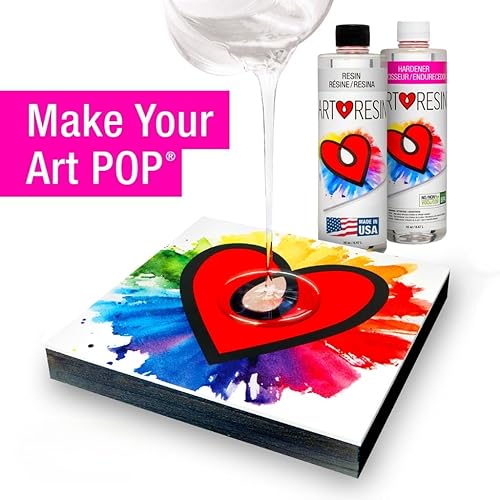 Miniatura 2 de Kit inicial de resina Epoxy no tóxica transparente ArtResin de 32 onzas