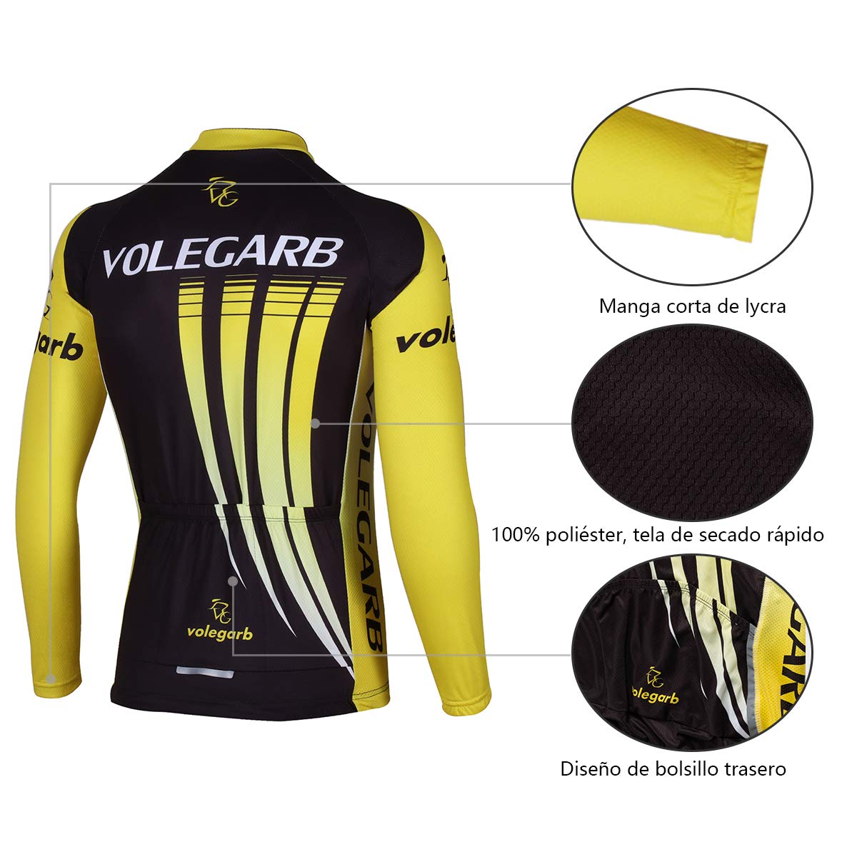 Meicynhoger Jesienna Zimowa Odzież Rowerowa Dla Mężczyzn i Kobiet, Kolarstwo MTB Z Długim Rękawem i Spodnie 3D Pikowane