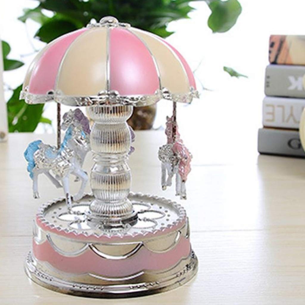 Amazon.co.jp: MHTCJ LEDライトメリーゴーランドメリーゴーランド