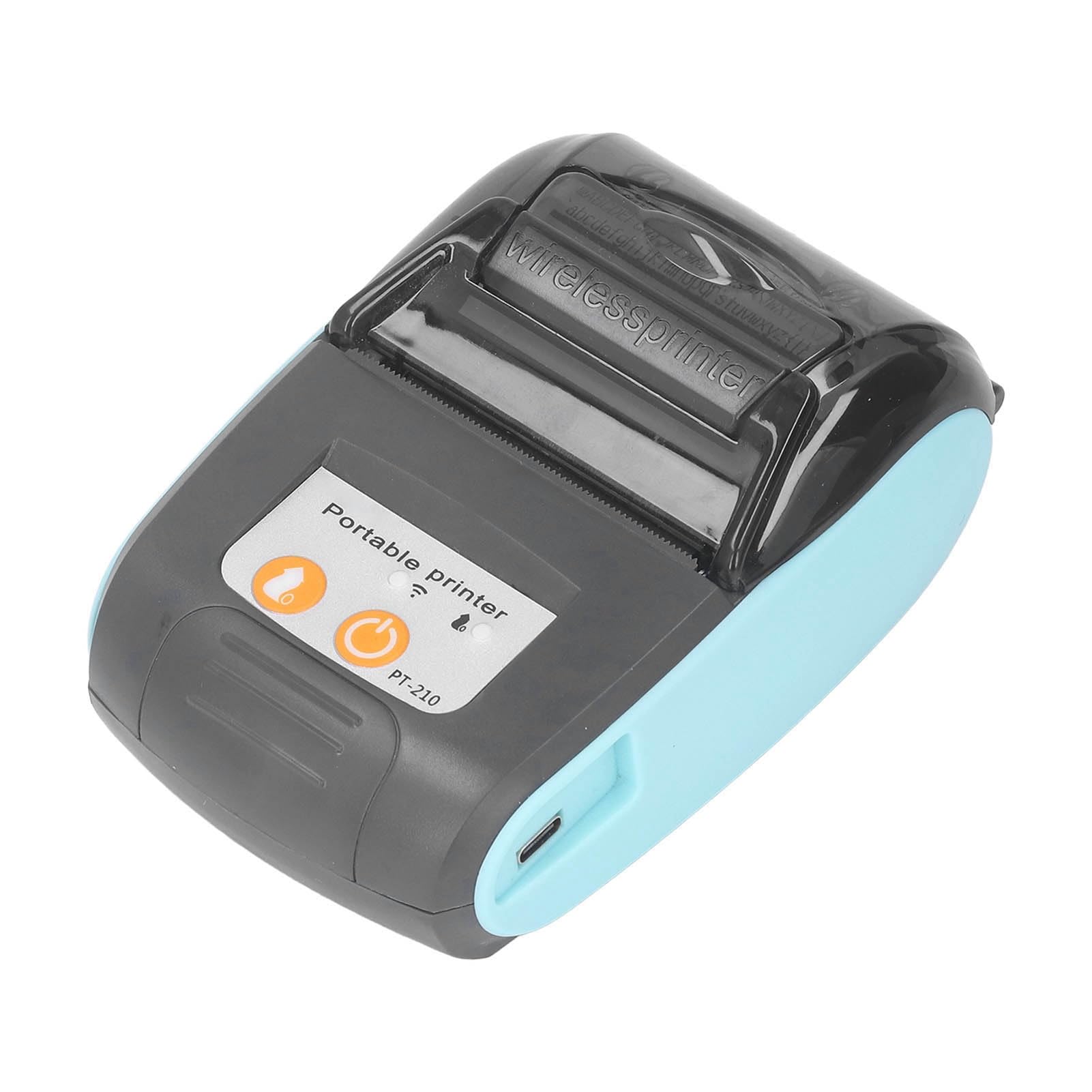 Stampante Termica Portatile 58 Mm Stampante Termica per Ricevute Stampante Termica per Etichette Hipping (Con custodia)