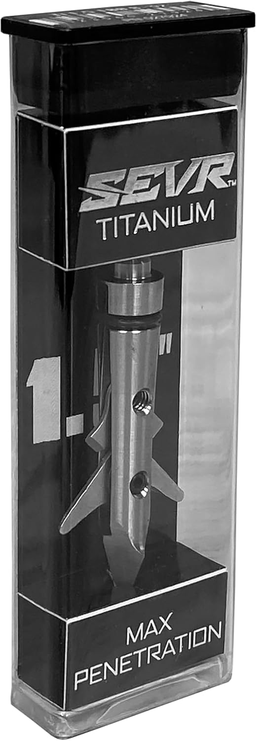 SEVR Titanium 1.5 Broadhead 4 Pack 100 Grains