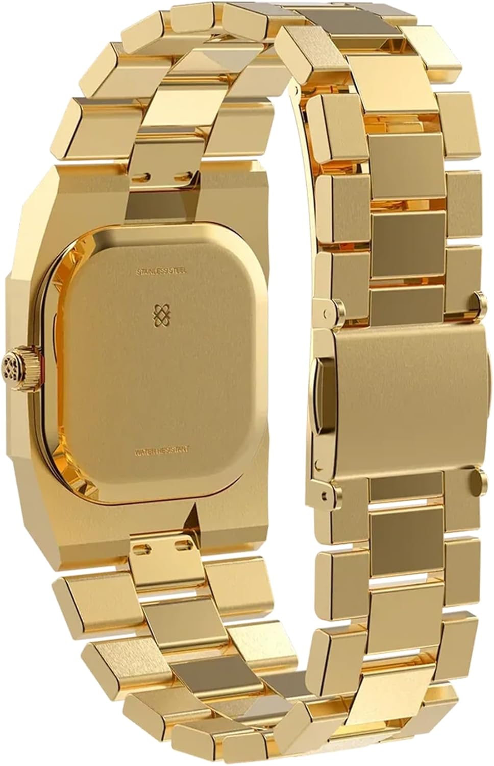 PASCAL Octagonal Enamel Diamond Watch for Men Women, Vintage Quartz Stainless Steel Two Hand Watch with Roman Dial, Lab-Grown Diamonds, Sapphire Crystal, 3 ATM Water Resistant - Image 3