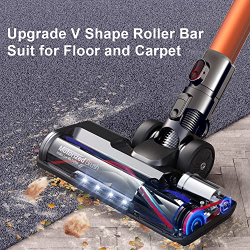 Cordless Stick Vacuum Cleaner 30KPa Powerful Suction Quiet Lightweight