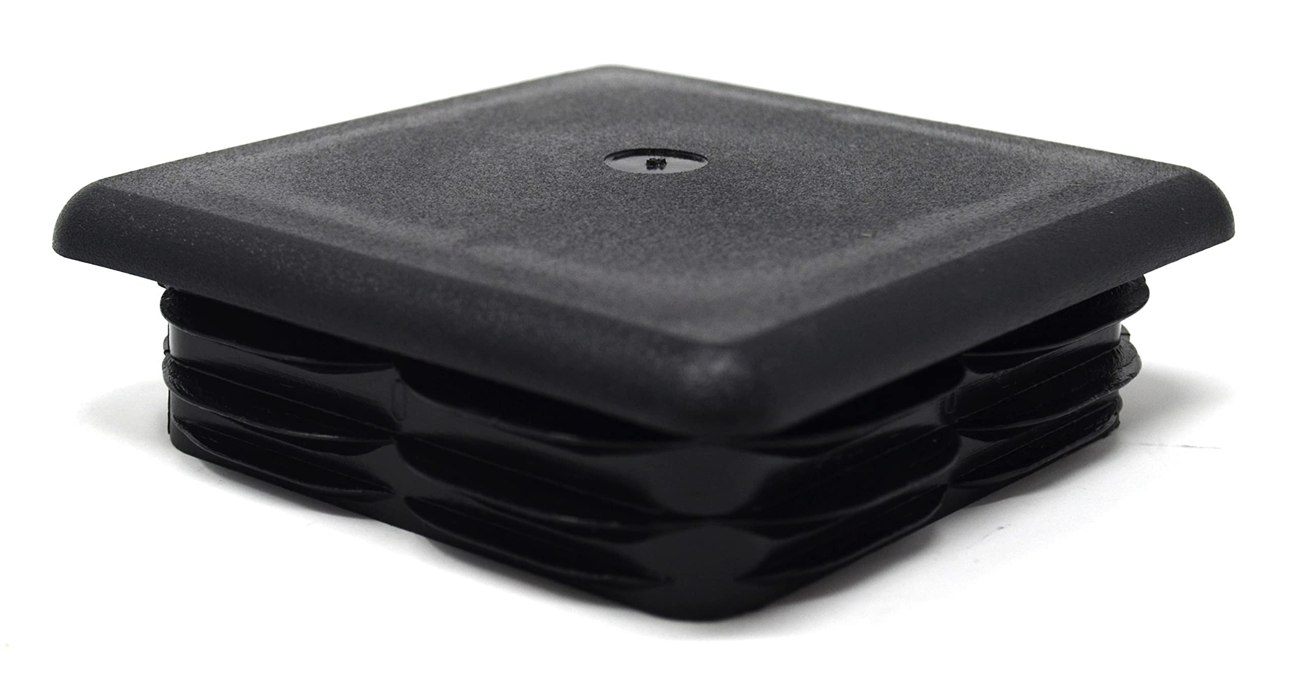 4x Bouchons De Tuyau Carrés 100x60mm Avec Lattes Pour