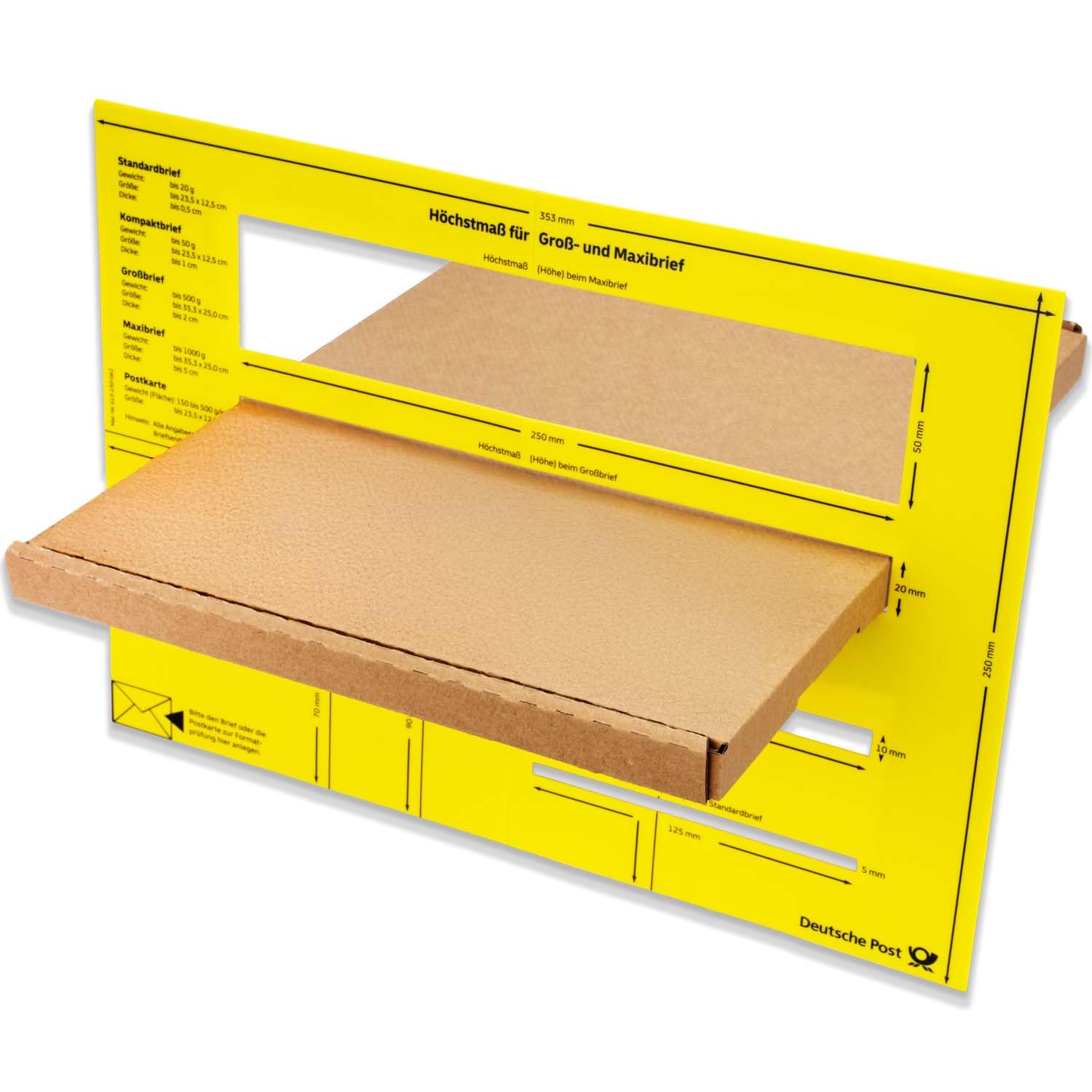 200x Großbriefkartons 350 x 250 x 20 mm GB-2 braun Großbrief Karton Faltschachtel stabil Versandkarton Post DHL Versand DIN A4 B4 Warensendung Büchersendung Versandschachtel (200 Stück)