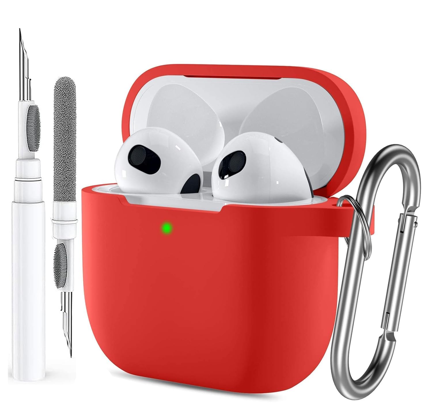 Case for Airpods 4 Gen Cover for Men Women Girl, Compatible Airpods 4th Generation Case, Soft Silicone Apple iPod 4th Gen Protective Cover Skin with