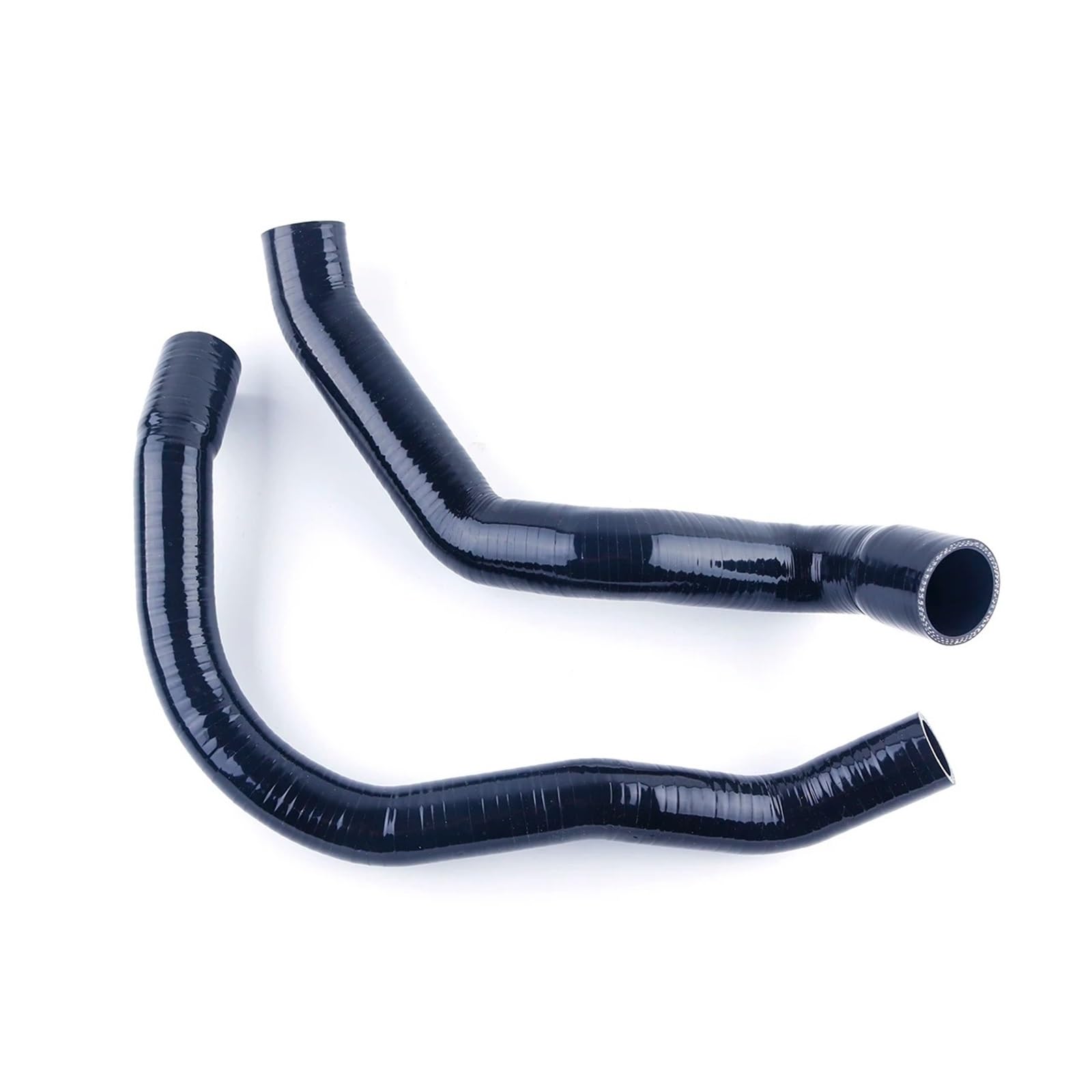 Glblpexelr Black Coolant Overflow Hose For Cherokee Xj 4.0 L6 1991-2001 Silicone Radiator Coolant Pipe Tube Hose Kit(Black)