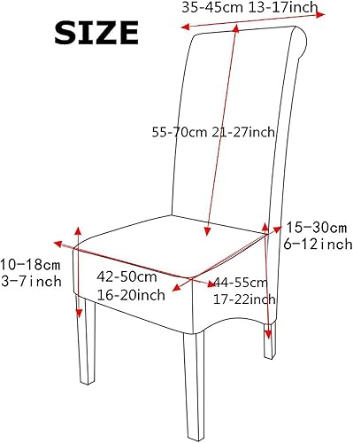 Miniatura 6 de 2 4 6 Piece Set Flannel Chair Covers for Ultimate Protection and Style Velvet Dreams Unleashed Navy blue-4pcs