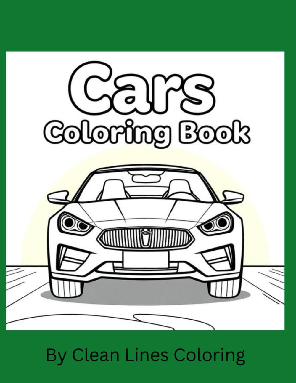 Fun Cars Coloring Book