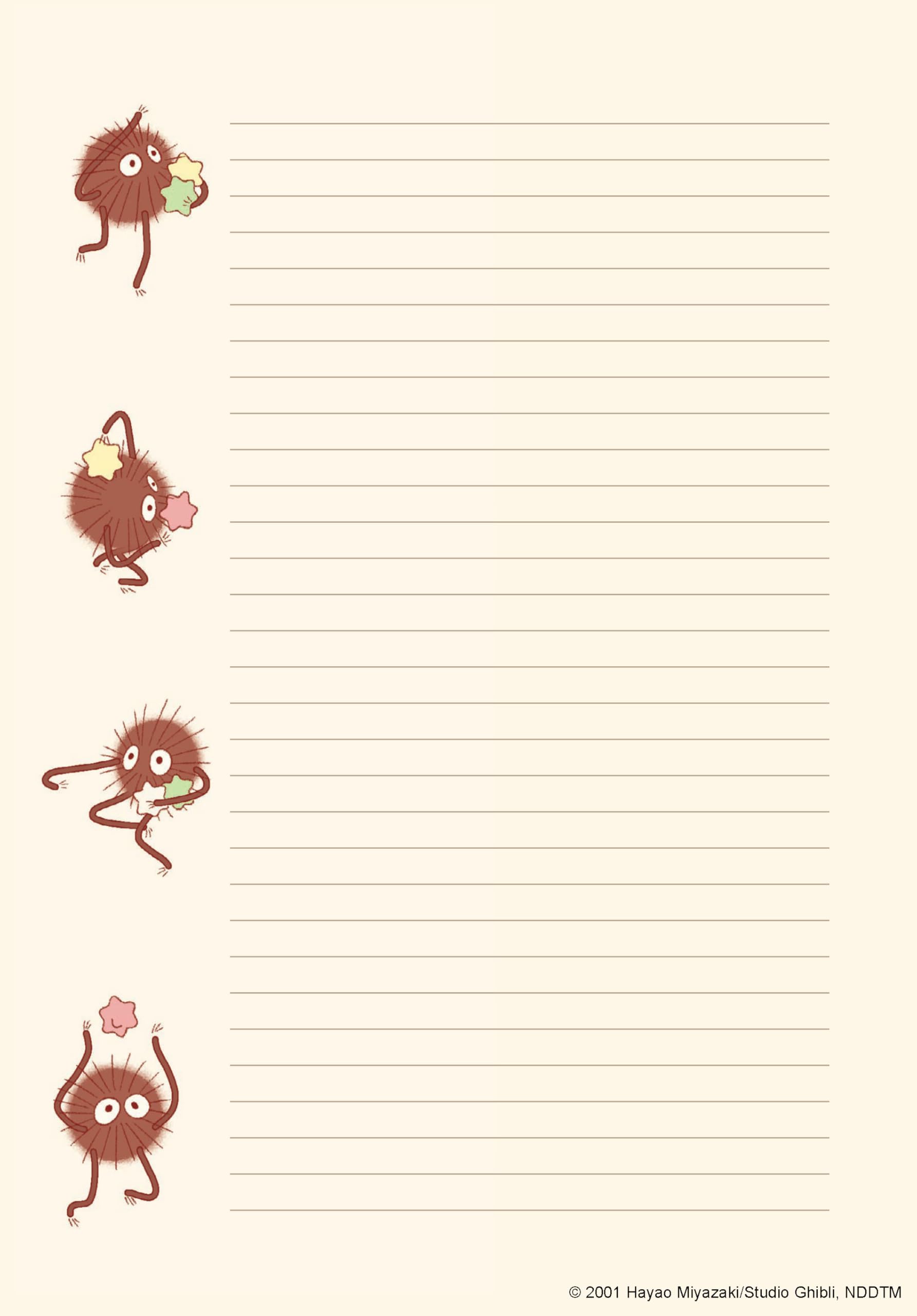 Studio Ghibli Spirited Away Stationery Set