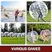 Happybuy Inflatable Bumper Ball 5ft Diameter Bubble Soccer Ball Blow Up Toy in 5 Min Inflatable Bumper Bubble Balls for Adults or Child