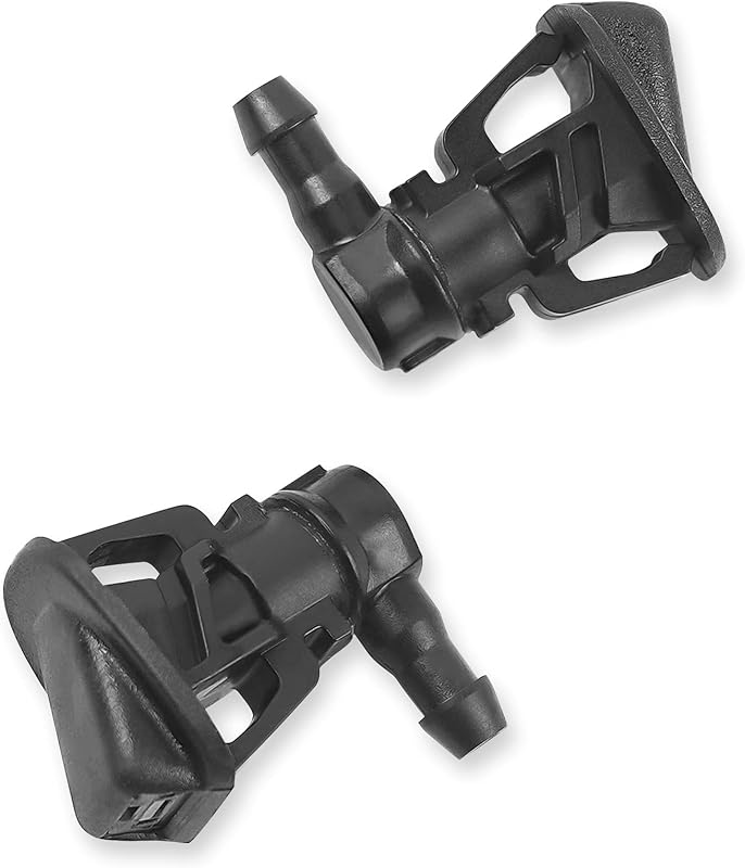 Bicos esguichadores do lavador do para-brisa dianteiro OTUAYAUTO para Jeep Wrangler 2013–2017 e Wrangler JK 2018 – Kit com 2
