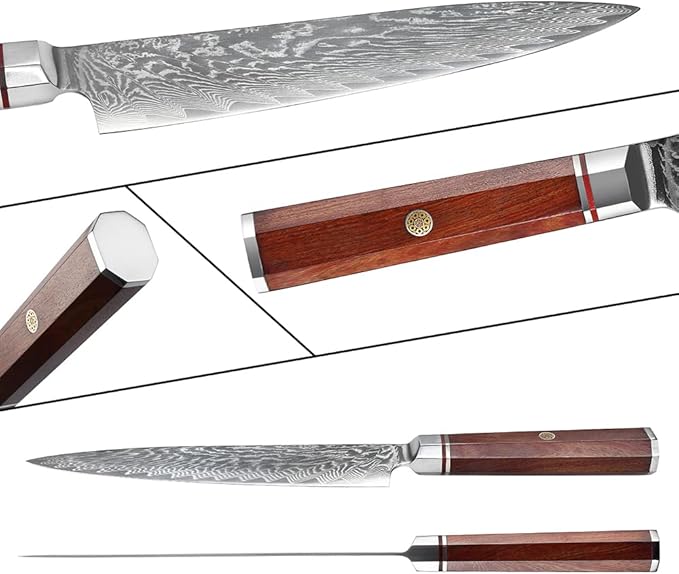 Set Cuchillos Cocina 7 Piezas Acero Inoxidable miniatura 6