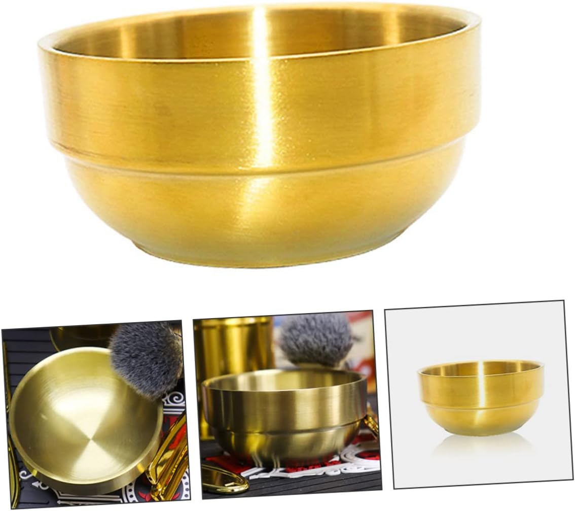 NOLITOY 3pcs Shaving Cup for Grooming Beard Soap Cream Bowl Stable Base for Traditional Wet Shaving Easy Cleaning and Experience