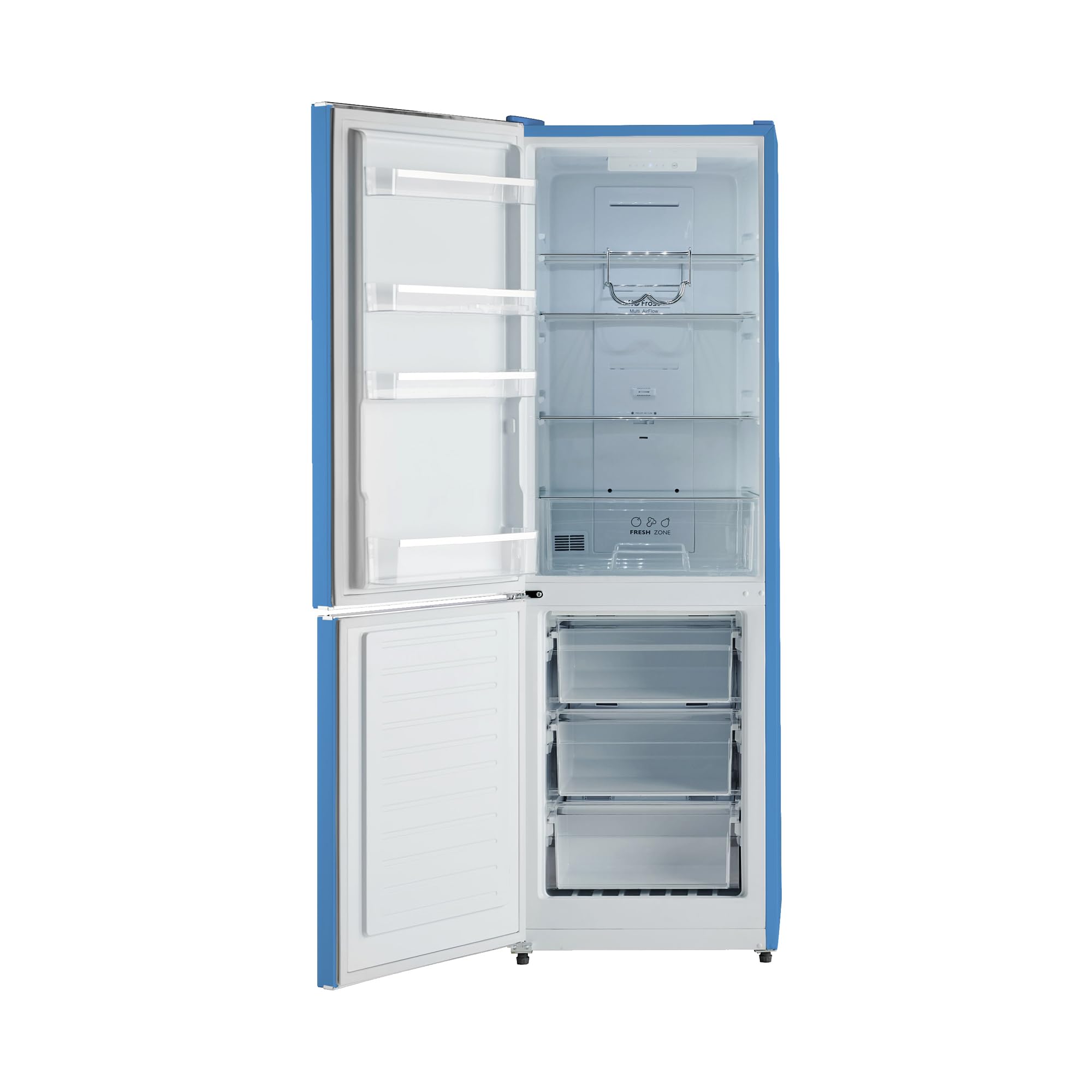Iio Retro 11 Cu Ft Refrigerator with 360 Multiflow Cooling