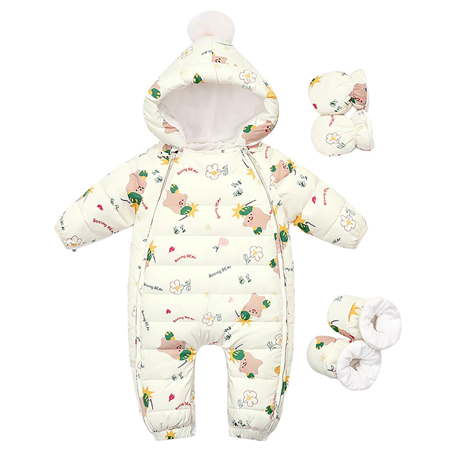 Baby Down Jacket Baby Extra Thick Go Out Hugging Clothes Men And Women Baby Plus Clothes Climbing Clothes Winter Babyschuhe