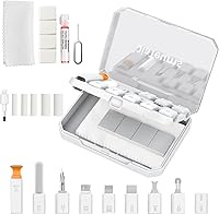 Vista 1 de Herramienta de limpieza de puerto de carga para iPhone, kit de limpieza USB C para Airpod, kit de reparación para cable de datos de PC portátil